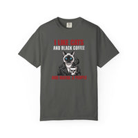 Load image into Gallery viewer, I Like Cats and Black Coffee Shirt – Funny Introvert Cat Lover Tee