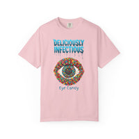 Load image into Gallery viewer, Blossom Pink t-shirt with colorful design and text on a white background