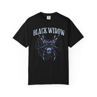 Load image into Gallery viewer, Black Widow Spider Shirt, Gothic Eye Graphic Tee