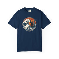 Load image into Gallery viewer, Japanese Dragon Wave T-Shirt | Vintage Art Graphic Tee