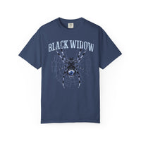 Load image into Gallery viewer, Black Widow Spider Shirt, Gothic Eye Graphic Tee