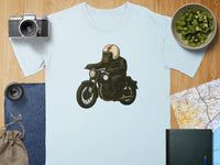 Load image into Gallery viewer, Gorilla Biker Riding Motorcycle Graphic T-Shirt