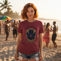 Load image into Gallery viewer, Creature of Love Graphic Tee – Abstract Mythical Art Shirt