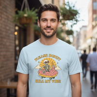 Load image into Gallery viewer, Please Donut Kill My Vibe Shirt – Funny Skeleton Donut Skateboard Tee