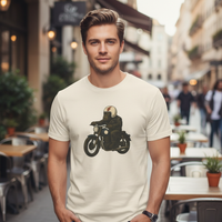Load image into Gallery viewer, Gorilla Motorcycle Shirt – Funny Biker Ape Graphic Tee
