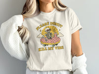 Load image into Gallery viewer, Please Donut Kill My Vibe Graphic Tee Shirt