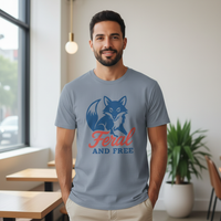 Load image into Gallery viewer, Feral and Free Fox T-Shirt, Wild Spirit Animal Tee
