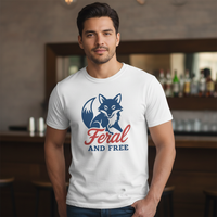 Load image into Gallery viewer, Feral and Free Fox T-Shirt, Wild Spirit Animal Tee