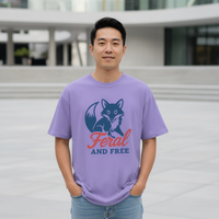 Load image into Gallery viewer, Feral and Free Fox T-Shirt, Wild Spirit Animal Tee